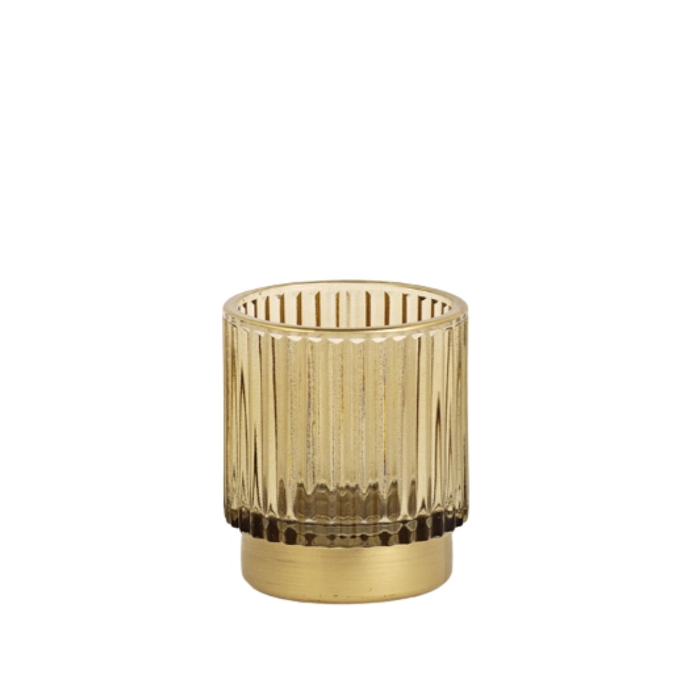 Porta T-light dm7 h8cm Gold